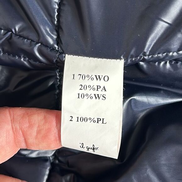 IL GUFO Girl’s Wool Blend Gray Pea Coat Wool Blend with Windproof Lining 2 years - Picture 13 of 15